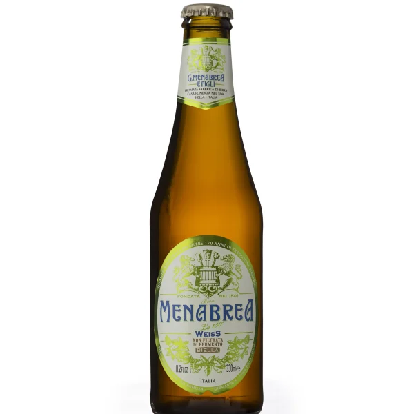 Menabrea Weiss ongefilterd (5,2%) 33cl